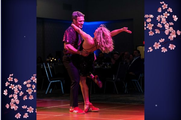 The Piersons on the dance floor