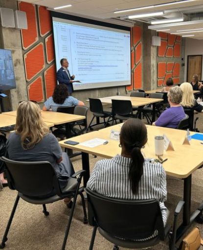 Photo of UWDC board meeting in Lewisville